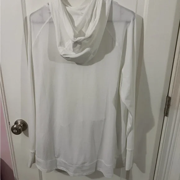 Athleta Pacifica Illume UPF Relaxed Jacket - White - Picture 8 of 9